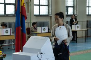 Mongolia’s Democracy in Action Mongolia’s Democracy in Action