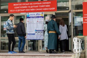 Mongolia’s Democracy in Action Mongolia’s Democracy in Action
