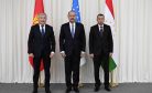 Kyrgyz, Tajik, Uzbek Prime Ministers Meet at Trilateral Junction Kyrgyz, Tajik, Uzbek Prime Ministers Meet at Trilateral Junction