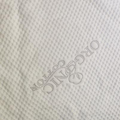 Natural recycled Organic Cotton Knitted Jacquard Mattress Fabric (6)