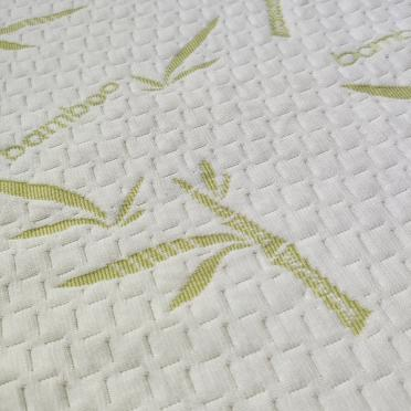 Natural material Bamboo mattress stretch fabric jacquard fabric  (8)